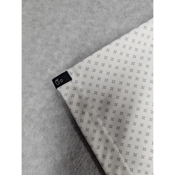 Swannies Men Shirt 2XL Polo Geometric Print Performance Golf Short Sleeve - Picture 5 of 14